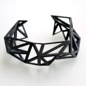 Brazalete Geométrico 🔩 Resina UV